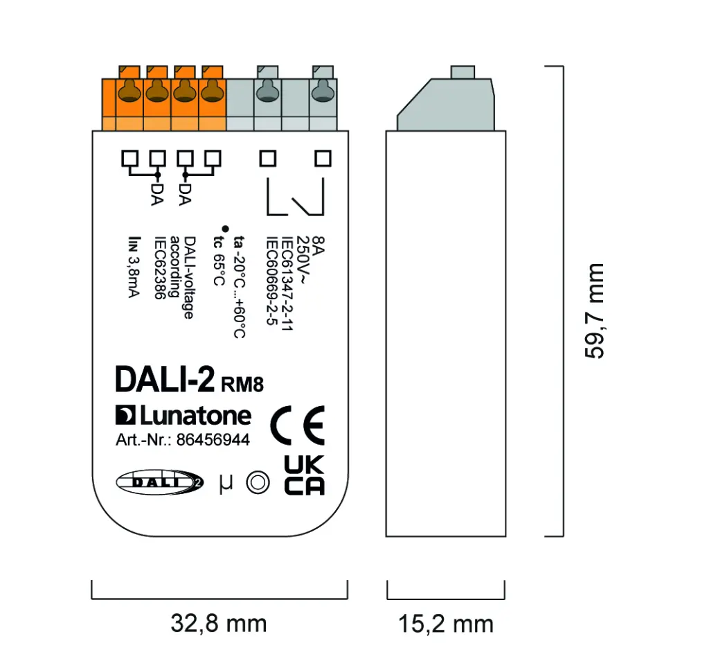 Masszeichnung Verdrahtung 86456944 DALI-2 RM8-01.webp