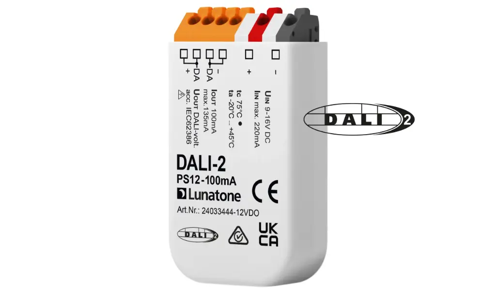 DALI-2 PS24 100mA  Uin: 24-48V