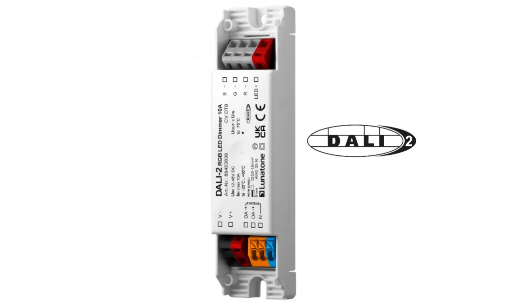 DALI DT8 RGB LED Dimmer 10A