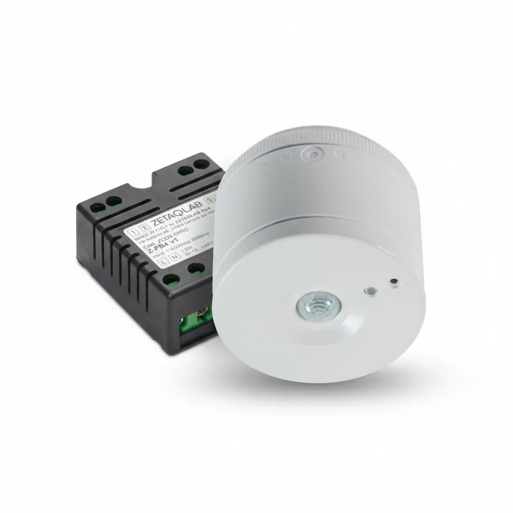 Kit1.2 composed by wireless sensor and wireless binary input PB4